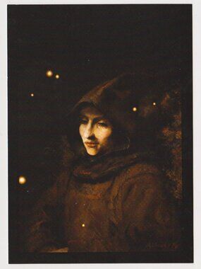 Self Portrait as Monk POSTCARD (2014-18) 5x7